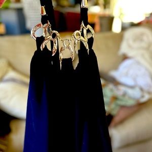 Vintage Cache Jumpsuit with designer detail in Silver finish